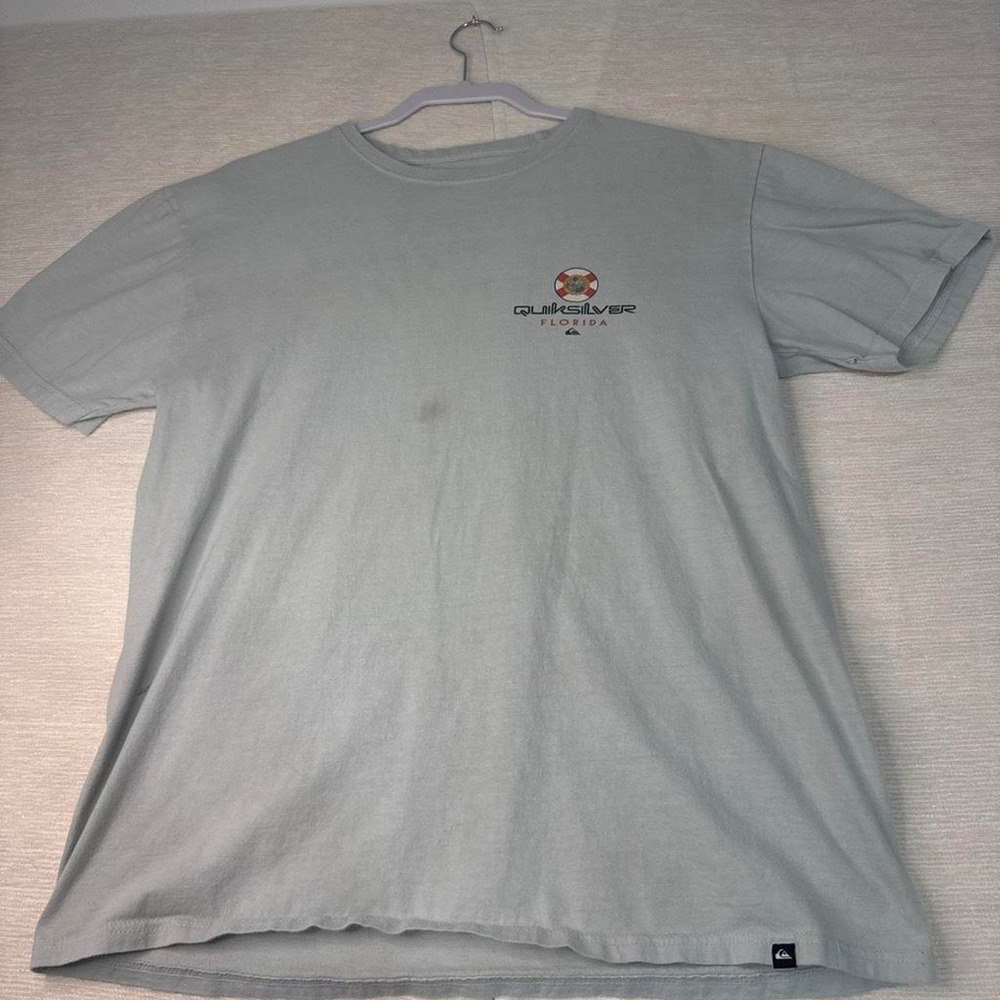 Quiksilver Florida‎ grey t shirt